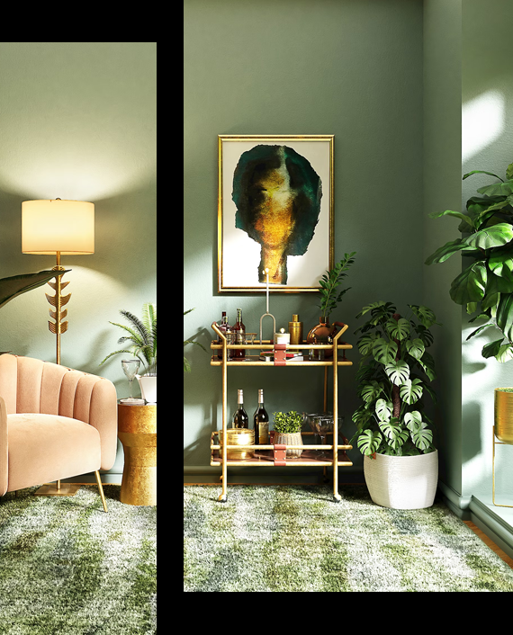 Team at D’Mor Interiors working on a design project